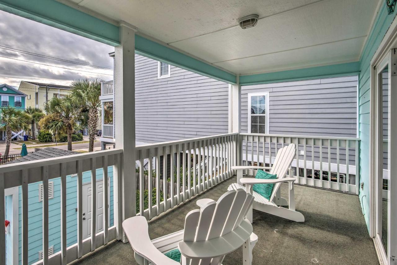 Surfside Beach Escape With Pool - Walk To Ocean! Myrtle Beach Exterior photo